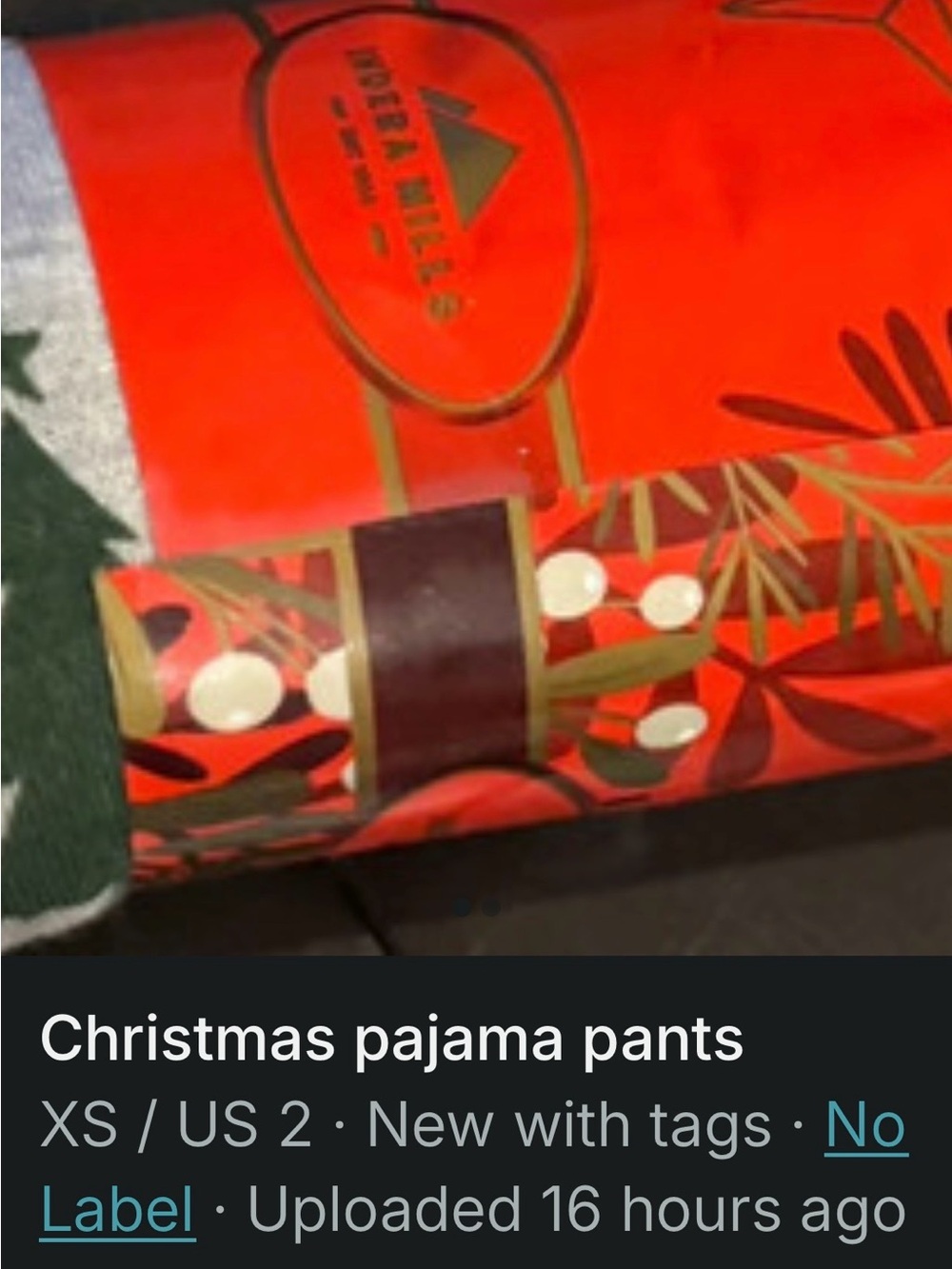 Ladies Christmas pj pants
